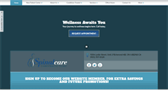 Desktop Screenshot of myspinalcare.net